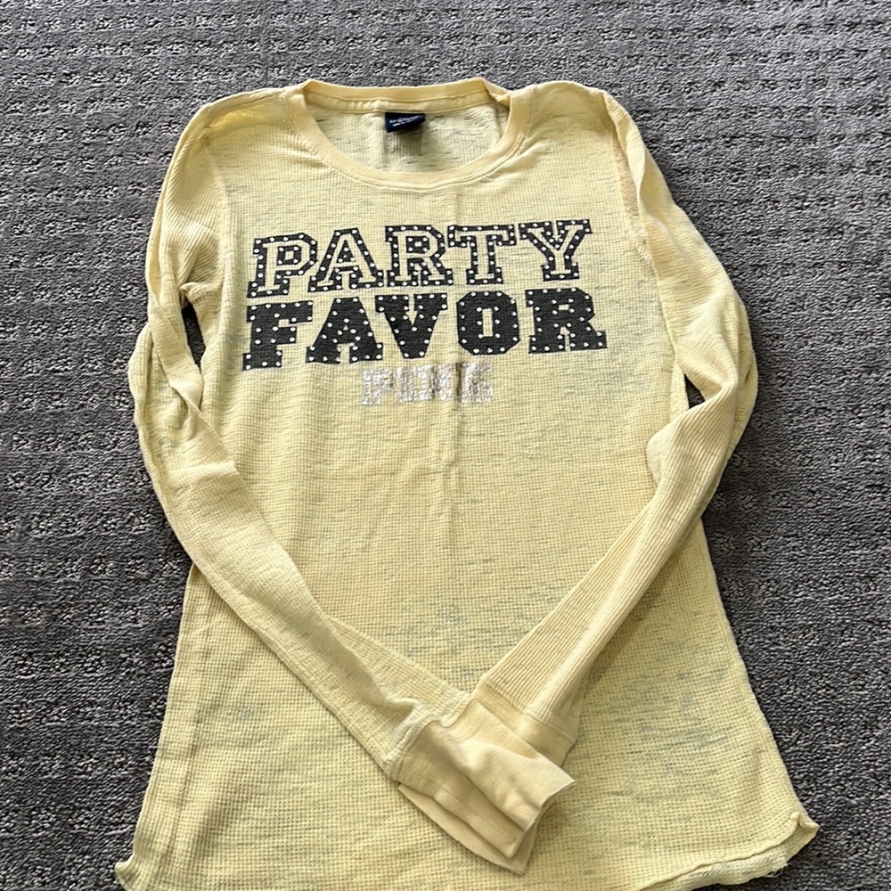 Pink long sleeve shirt